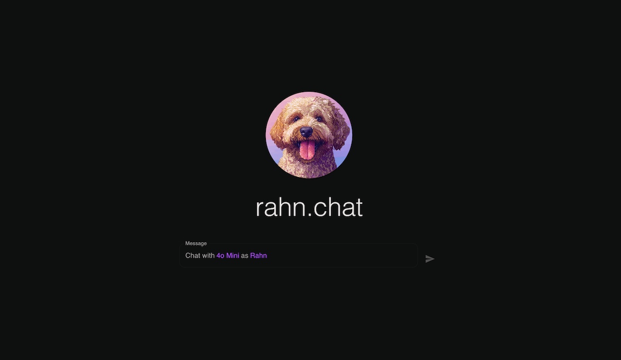 rahn.chat - my first product 🥳